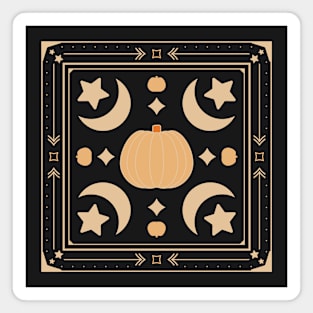 Pumpkins among the Stars [harvest] Magnet